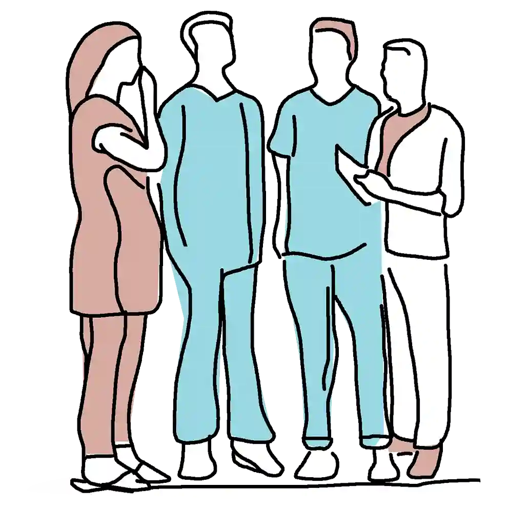 Koordinierungsstelle Hospiz und Palliativ - Hamburg - 4er Gruppe